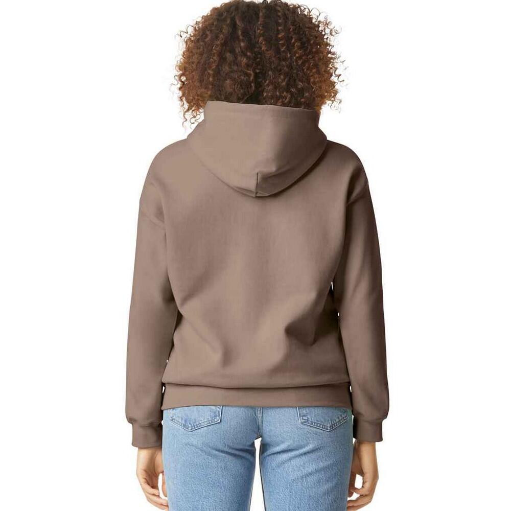 Felpa Con Cappuccio Uomo Gildan Softstyle Marrone Savana 3/3