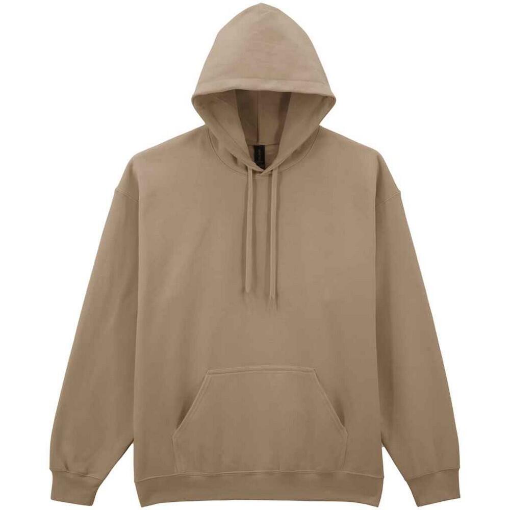Felpa Con Cappuccio Uomo Gildan Softstyle Marrone Savana 2/3