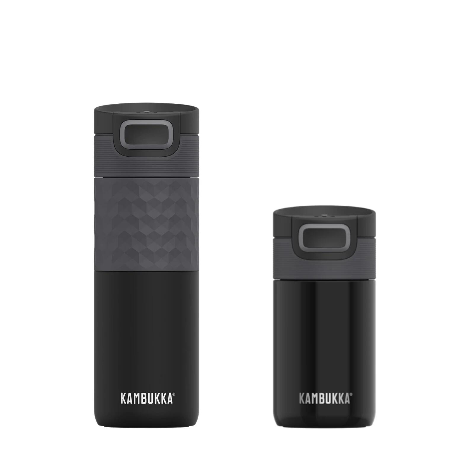 KAMBUKKA Sada termohrnků Obsidian Termohrnek Etna 300 ml + Etna Grip 500 ml