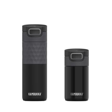 Kambukka Kubek tremiczny Etna 500ml + 300ml Zestaw dla par Obsidian