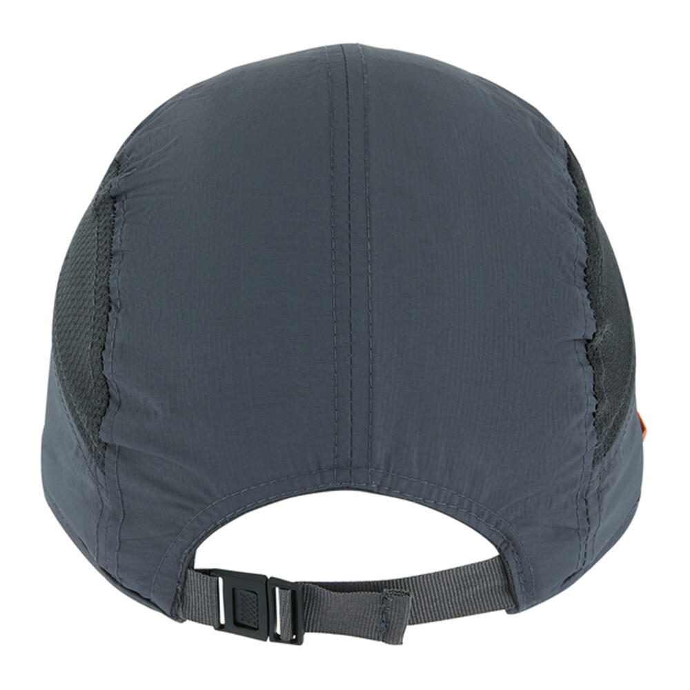 Kappe Faltbar für HerrenDamen Unisex Damen und Herren Mittelgrau/Persimmon 2/5