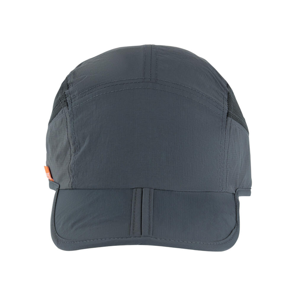 Unisex Adult Foldable Cap (Seal Grey/Persimmon)
