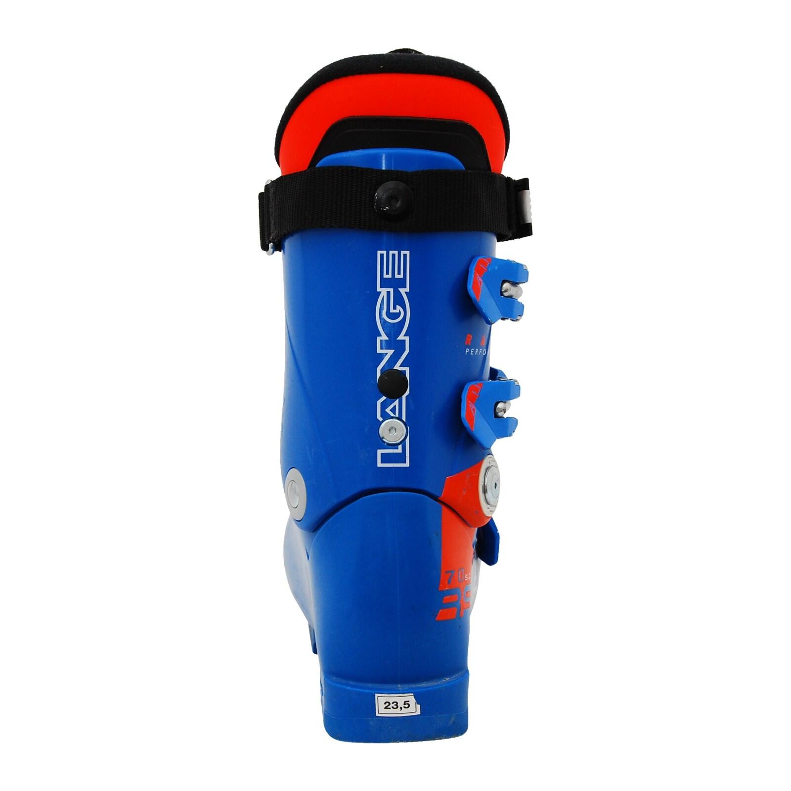 RECONDITIONNE - Chaussure De Ski Junior Lange Rs 70 Sc_4 Crochets + 2/5