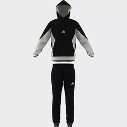 Tute complete uomo (fleece) adidas nero
