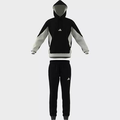 TUTA complete uomo (fleece) adidas nero