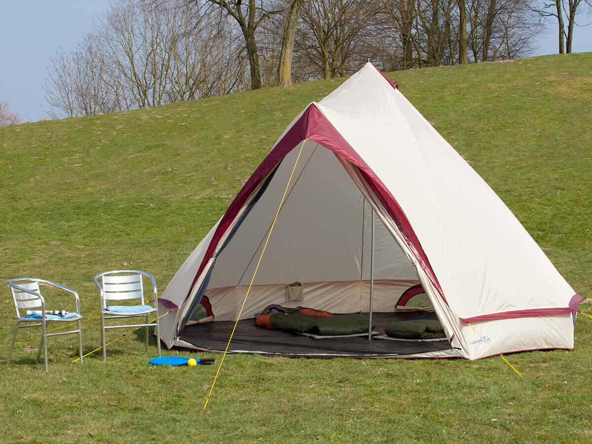Segunda vita - Tienda de campaña tipo tipi - Comanche 400 Protect - altura 2,5 m 2/7