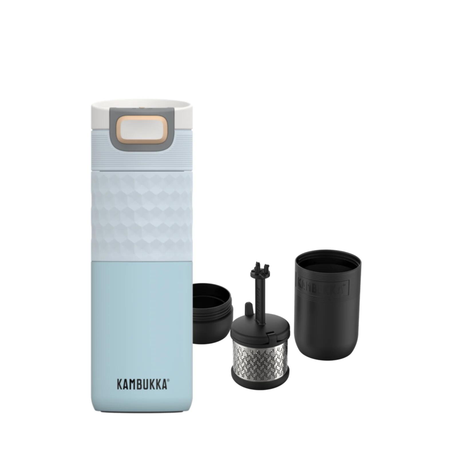 KAMBUKKA Termohrnek s čajovým sítkem Etna Grip 500 ml Breezy Blue
