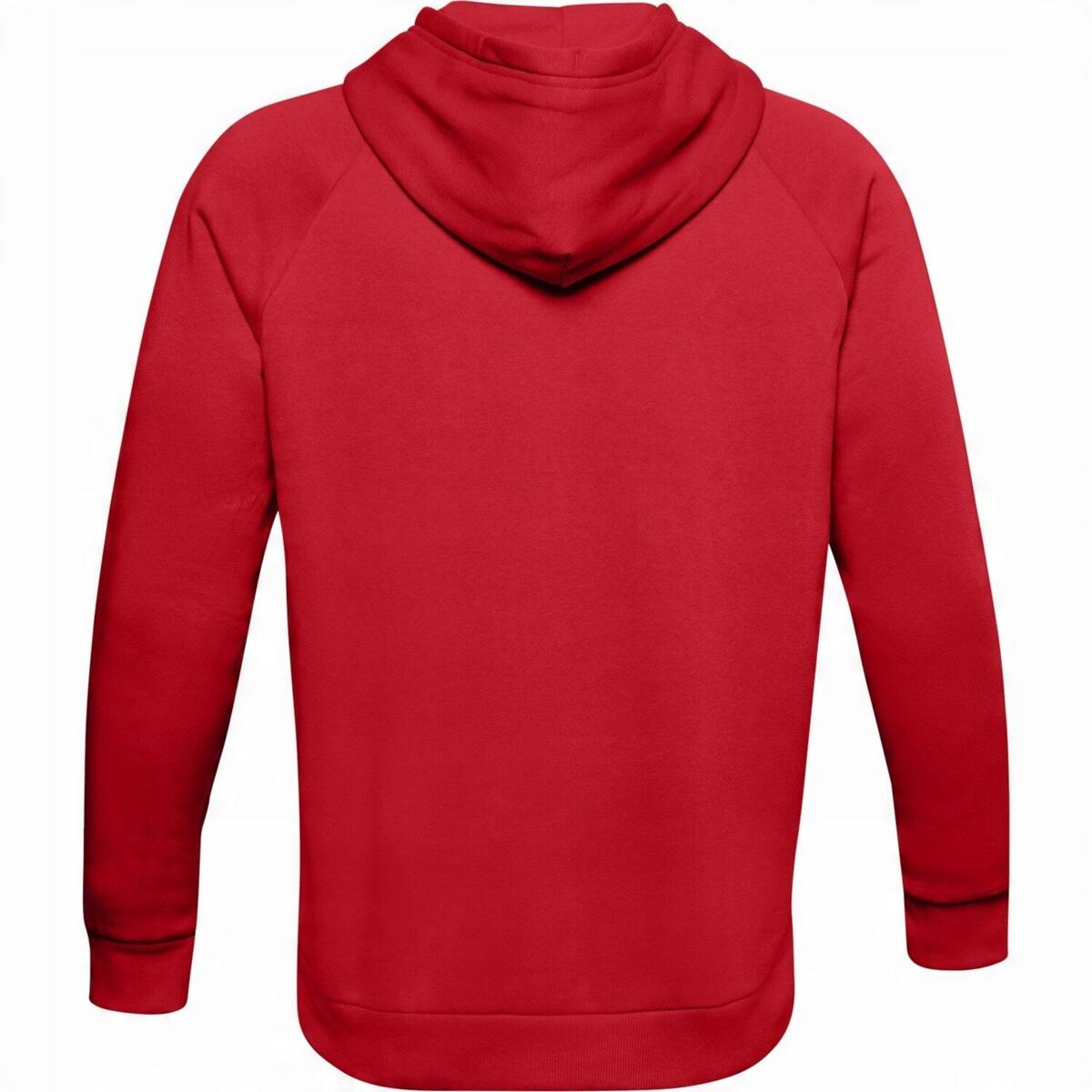 Casaco de treino com capuz com logótipo grande Rival para homem (Vermelho 3/6