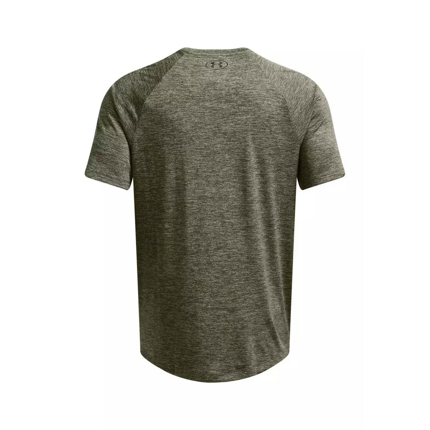 Mens Tech ShortSleeved TShirt (Marine OD Green) 2/4