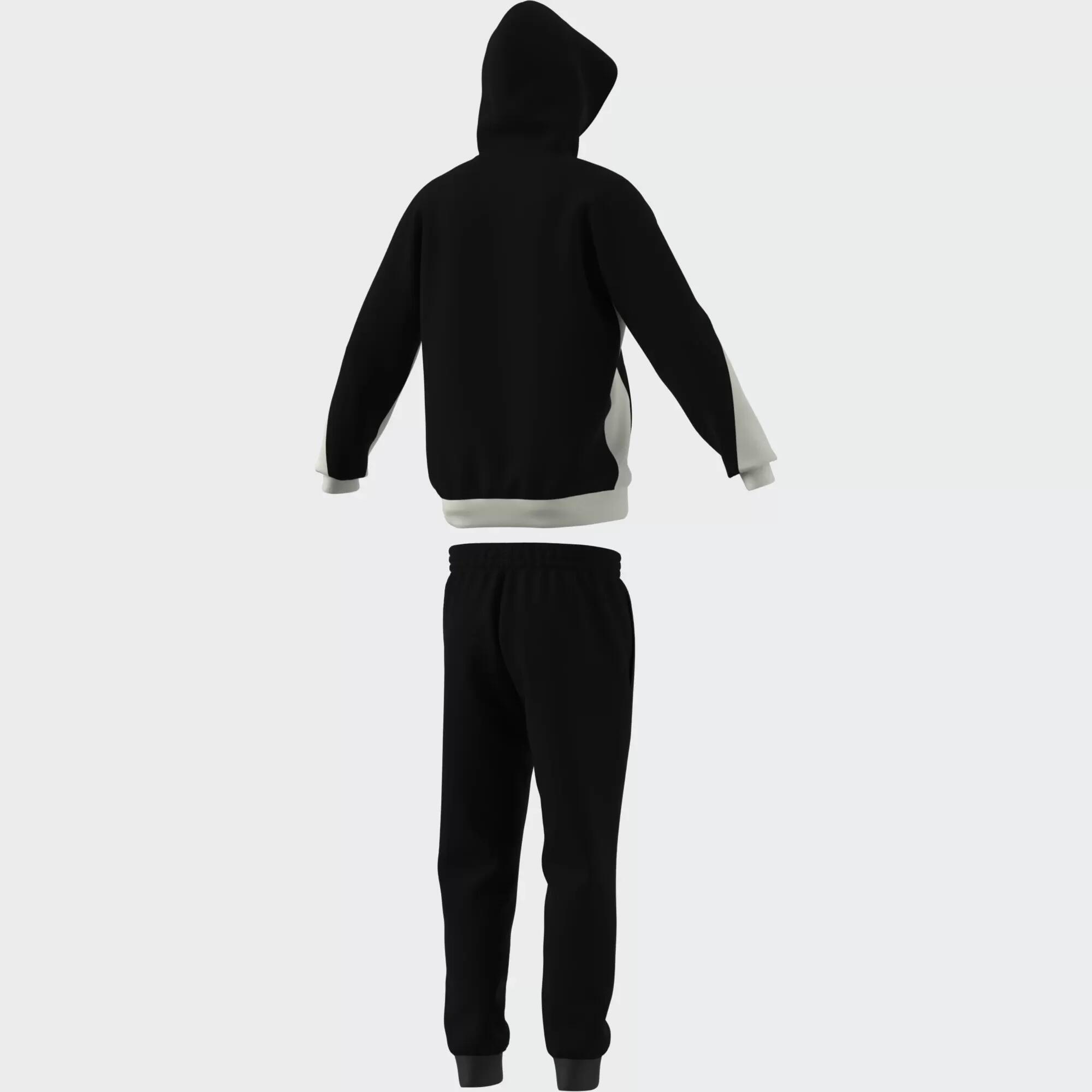 Tute complete uomo (fleece) adidas nero 3/6