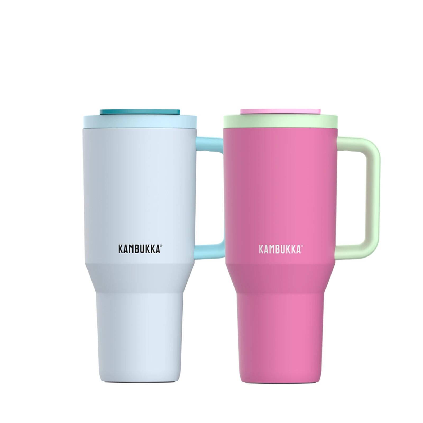 KAMBUKKA Set termohrnků se slámkou 2×950 ml RIO Icy Drinks