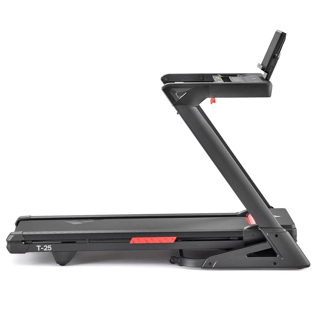 Tapis de Course T-25- Kinomap, Zwift - 19 km/h - 145x54 cm - LED 2/8