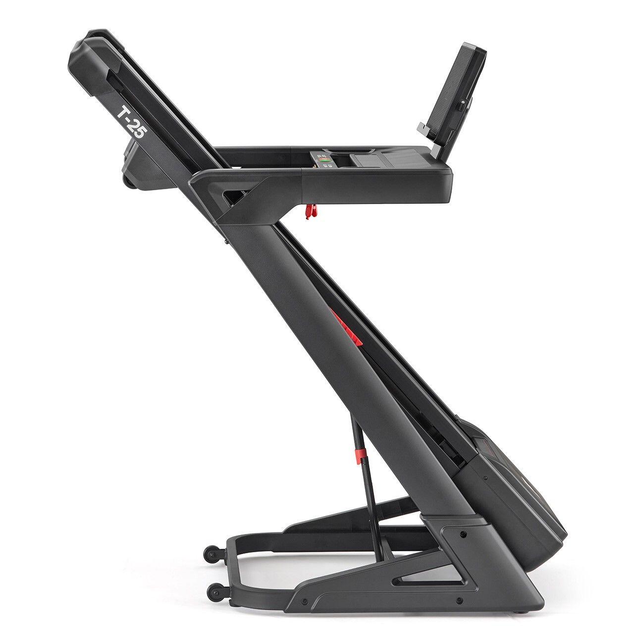 Tapis de Course T-25- Kinomap, Zwift - 19 km/h - 145x54 cm - LED 7/8