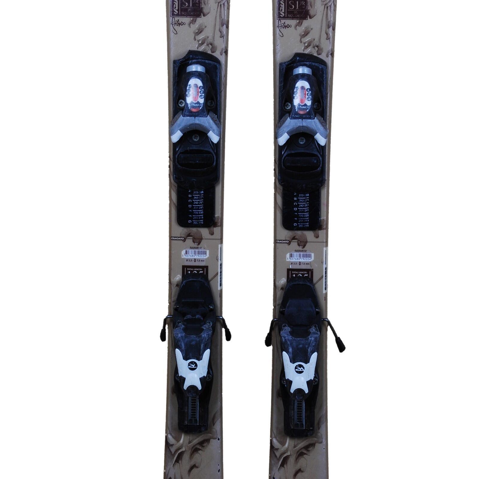 RECONDITIONNE - Ski Junior Rossignol S1 Squindo + Fixations 3/4