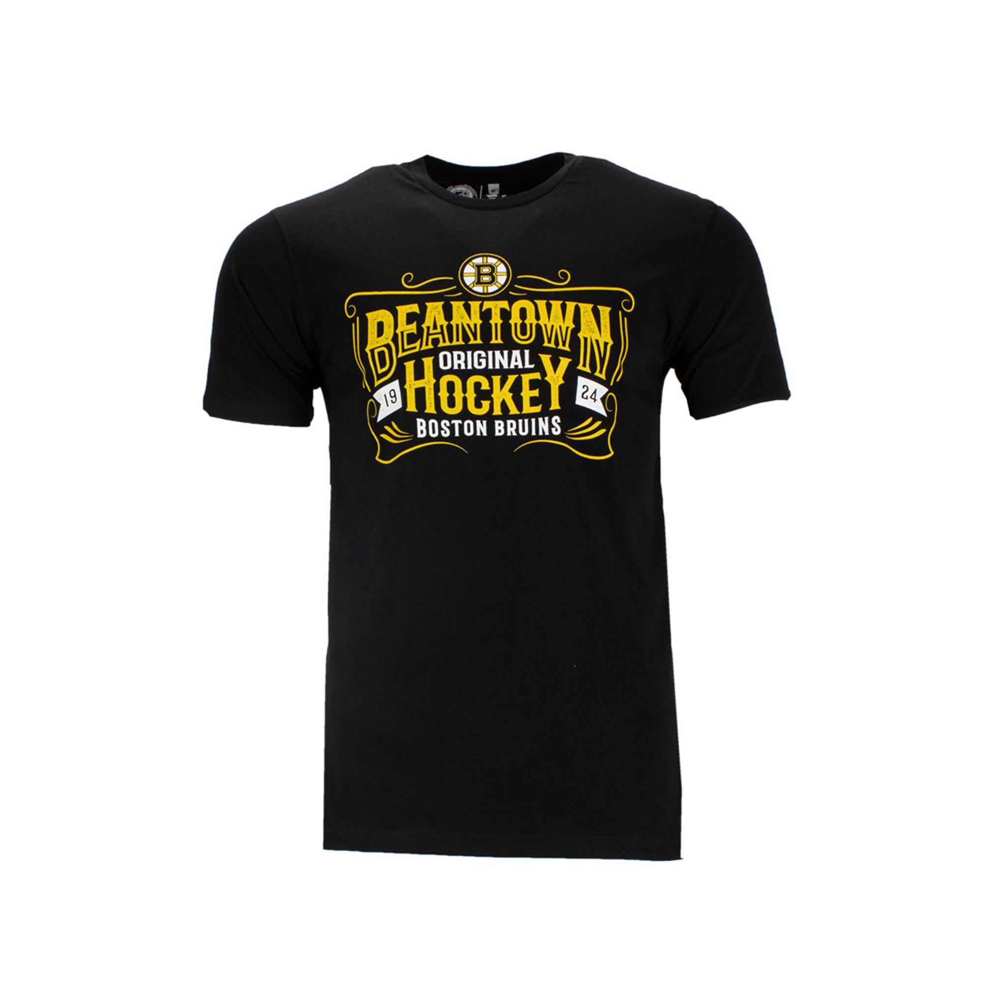 FANATICS Shirt NHL Boston Bruins Bean Town in Schwarz