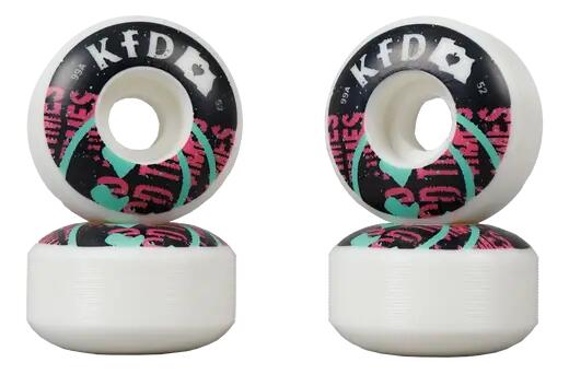 KFD KFD DIY Roues Skate Pack de 4 - 52mm - Teal