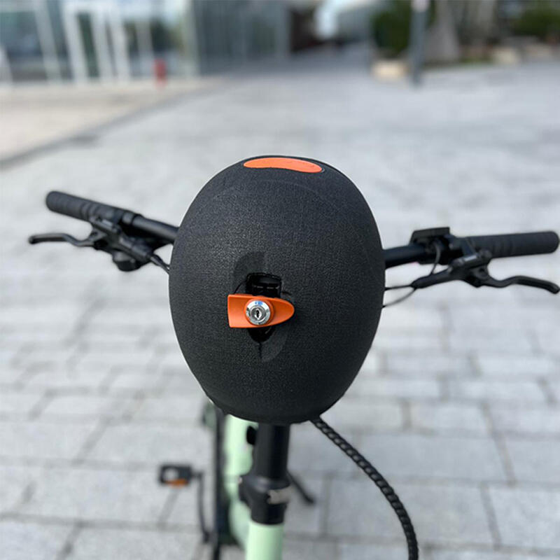 Kit à serrure OBH sur guidon : casque de vélo embarqué et sécurisé 4/9