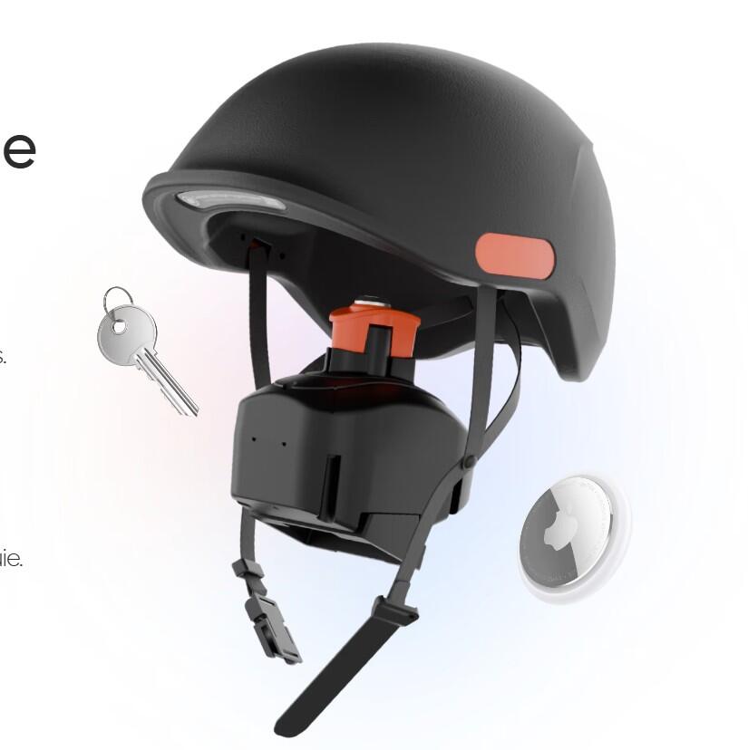 Kit à serrure OBH sur guidon : casque de vélo embarqué et sécurisé 2/9