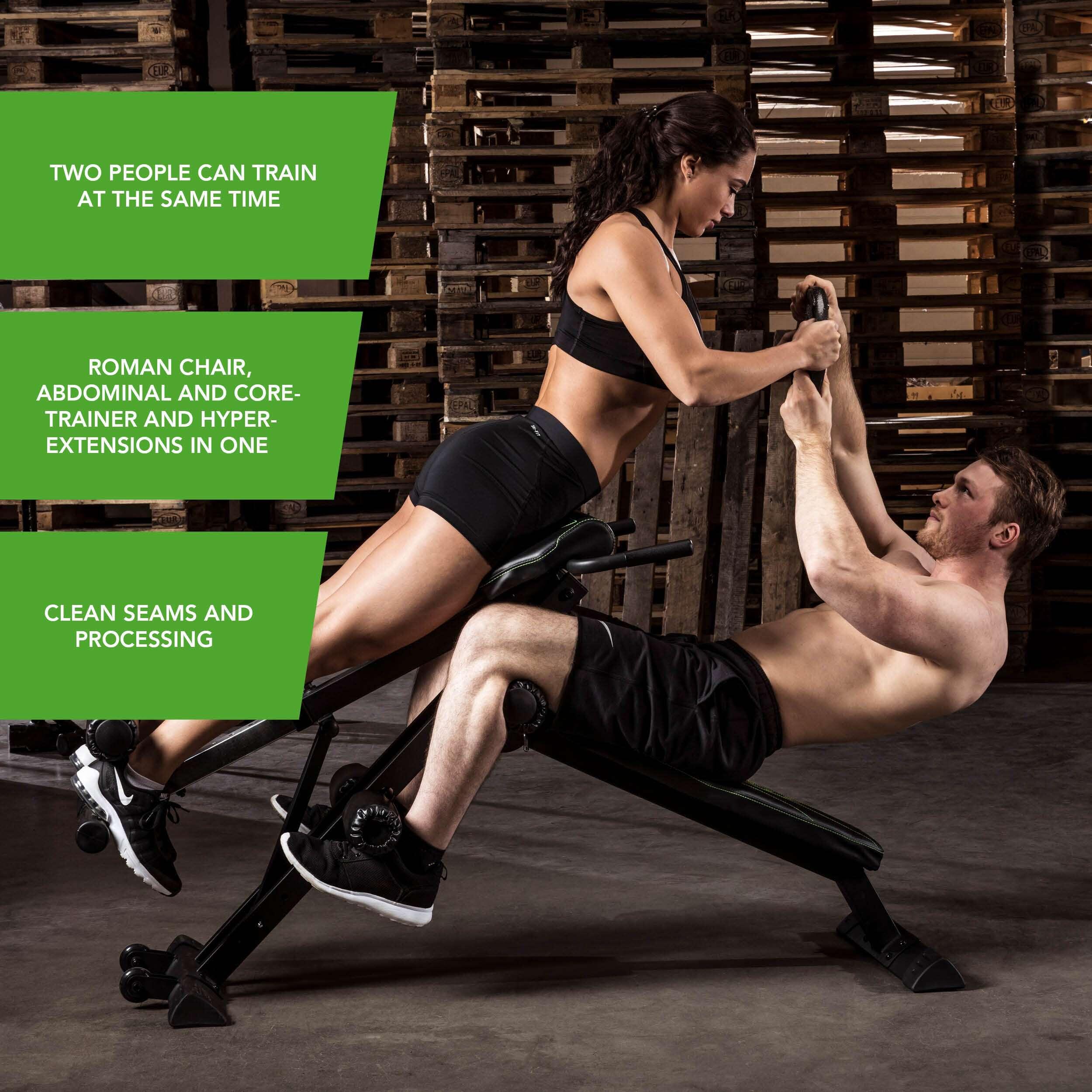 BANCO DE MUSCULACIÓN CT80 CORE TRAINER TUNTURI 3/7