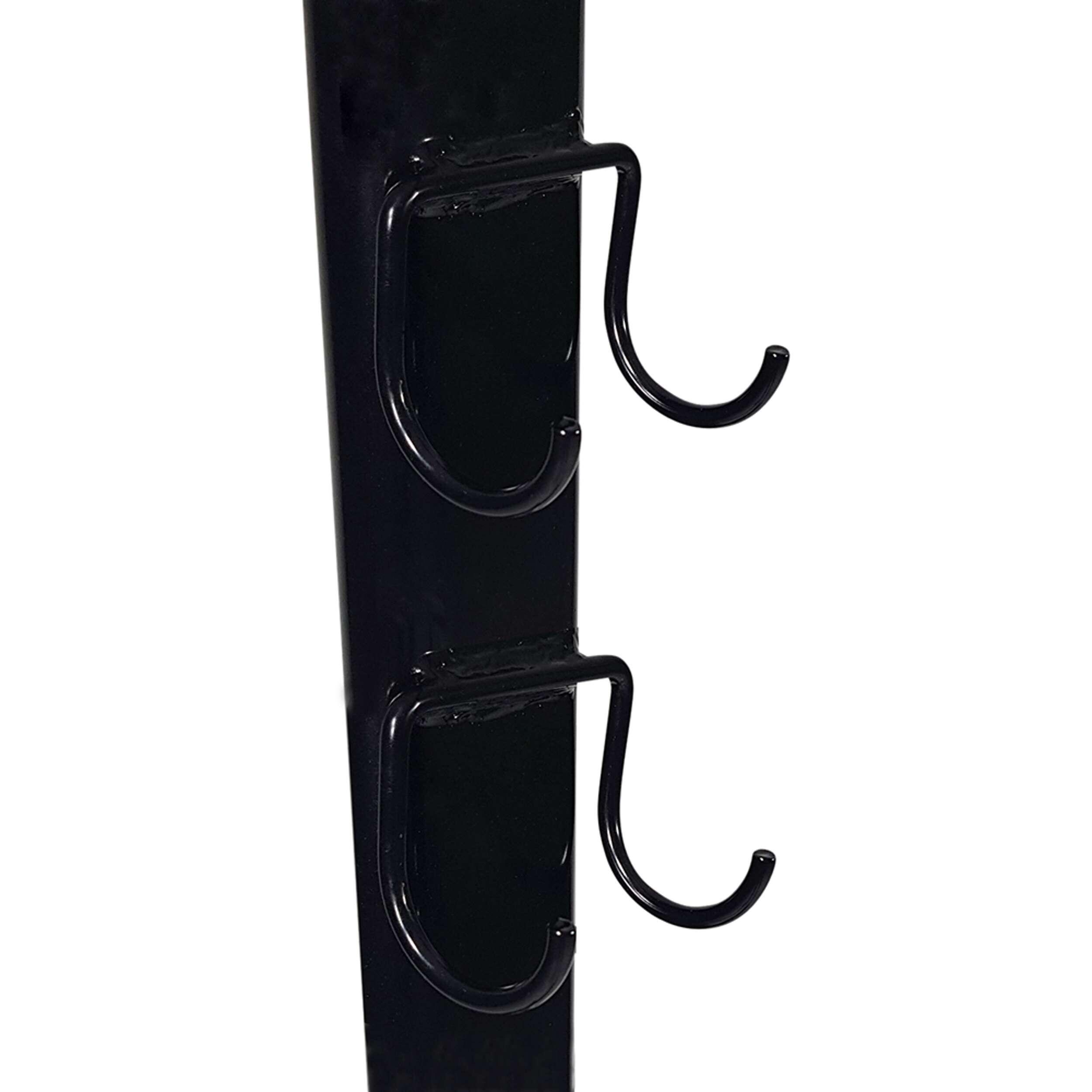 Support de rangement rack pour disques et barres diamètre 30mm noir 3/7