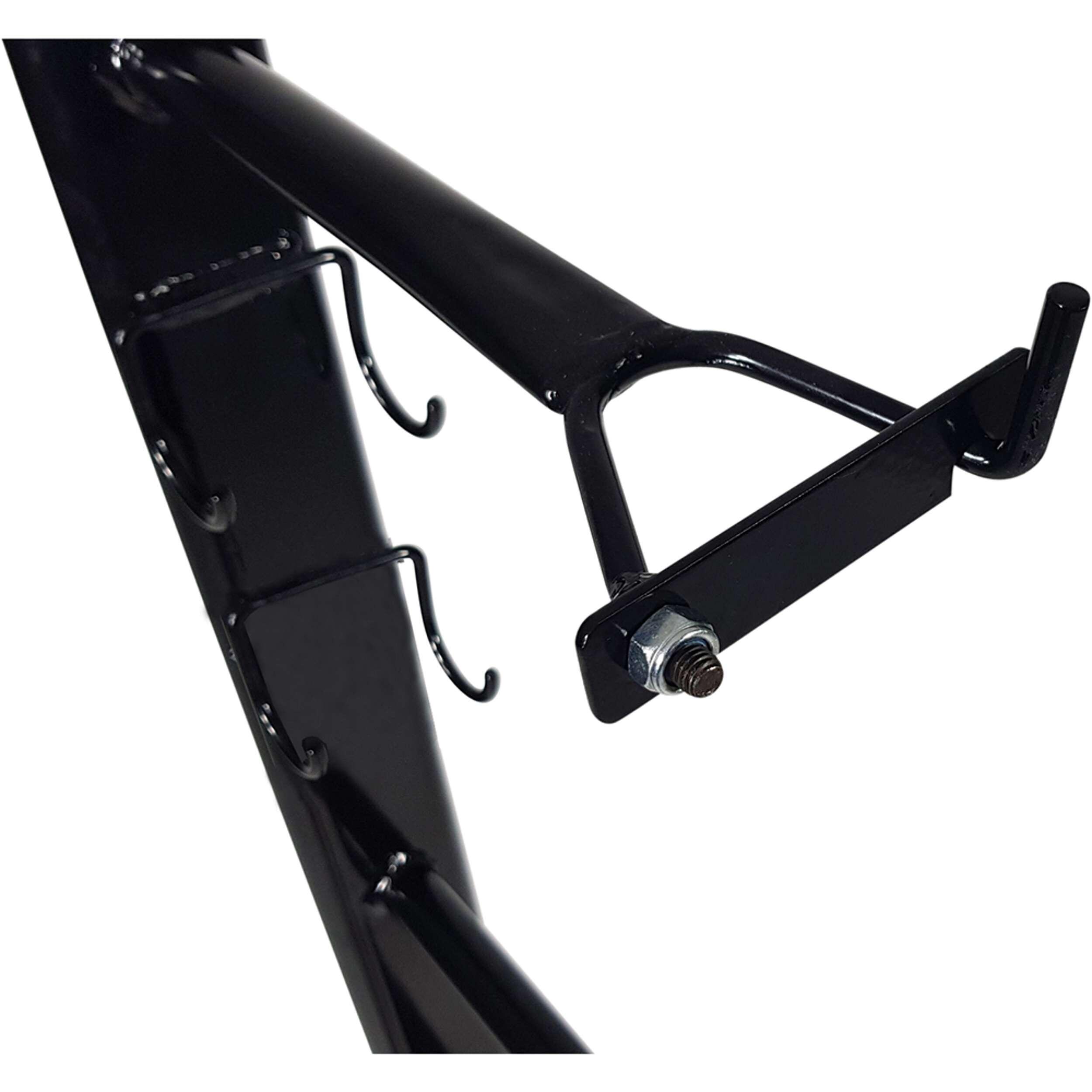 Support de rangement rack pour disques et barres diamètre 30mm noir 5/7