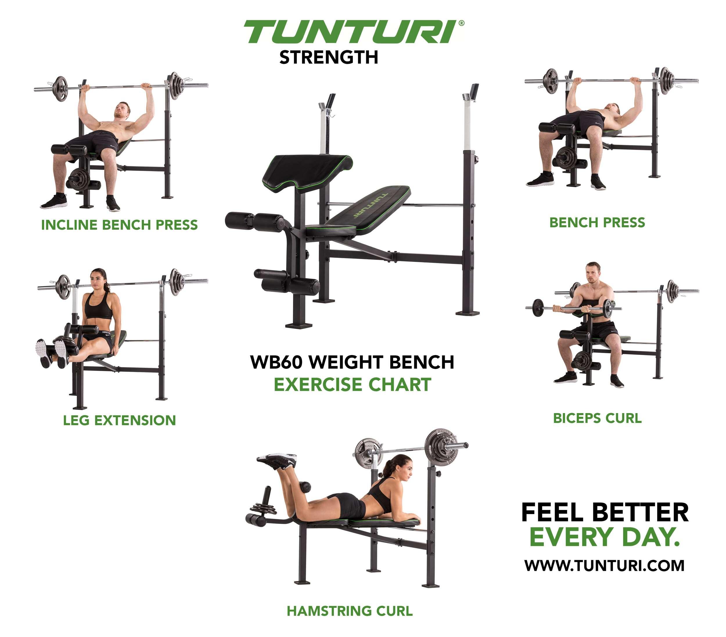 BANCO DE PESAS WB60 OLYMPIC WEIGHT BENCH 3/8