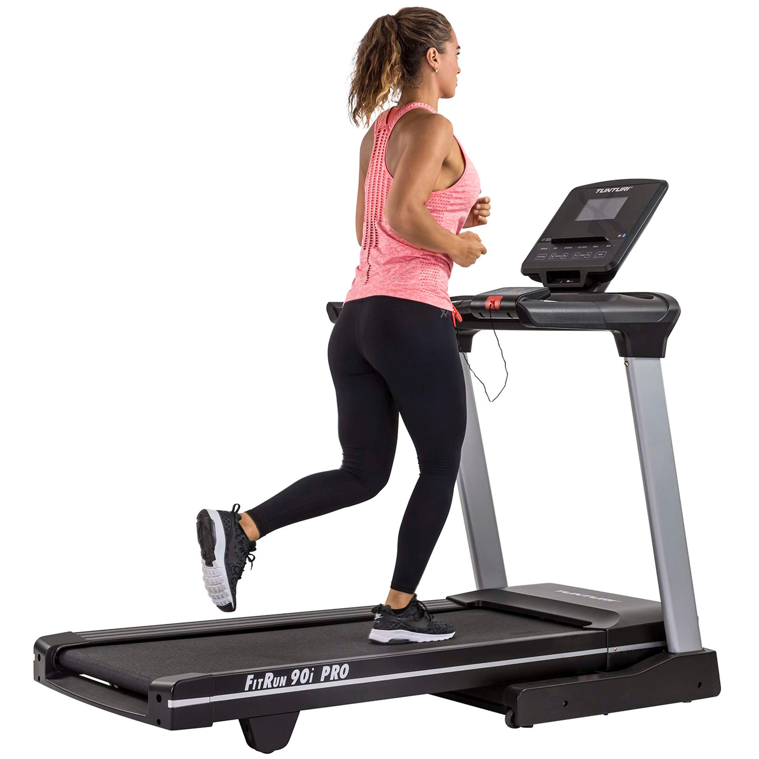 Tapis de course Fitrun 90i - 16 programmes - 0.9 - 20km/h - App inclus 2/8