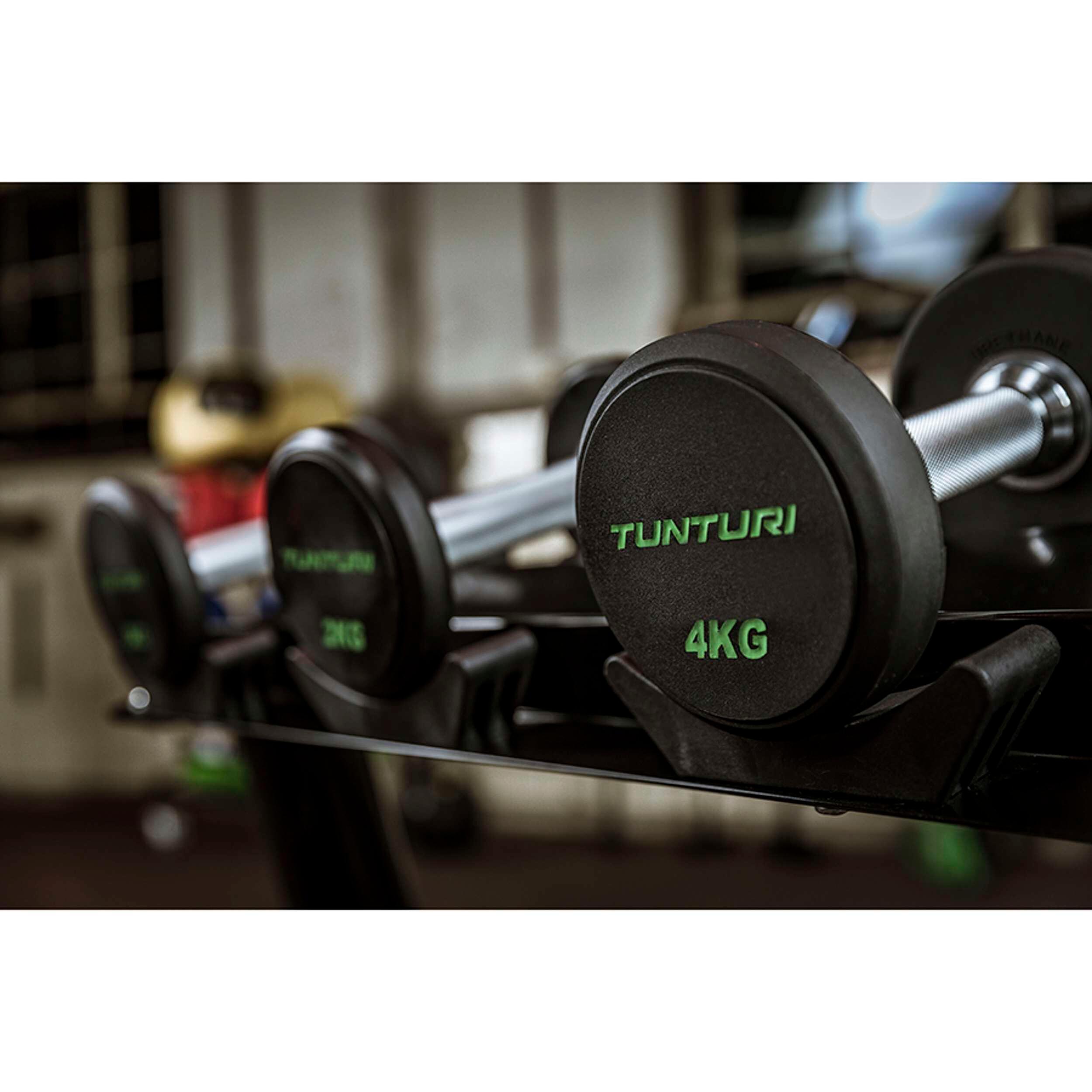 Pro PU Dumbbell Set 2 to 12 kg - 10 pairs - Dumbbell set 2/7