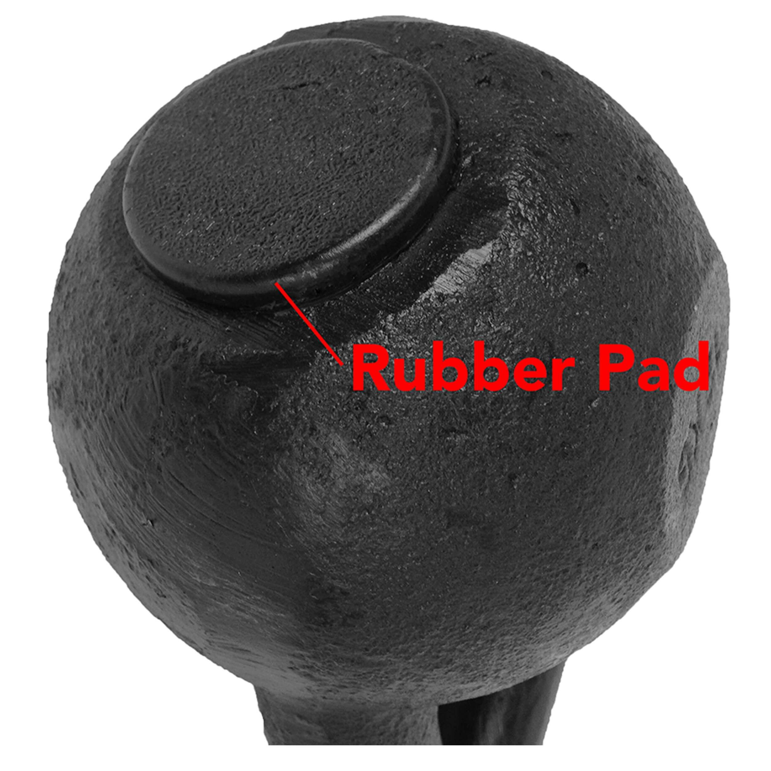 Kettlebell Black 4kg 5/7