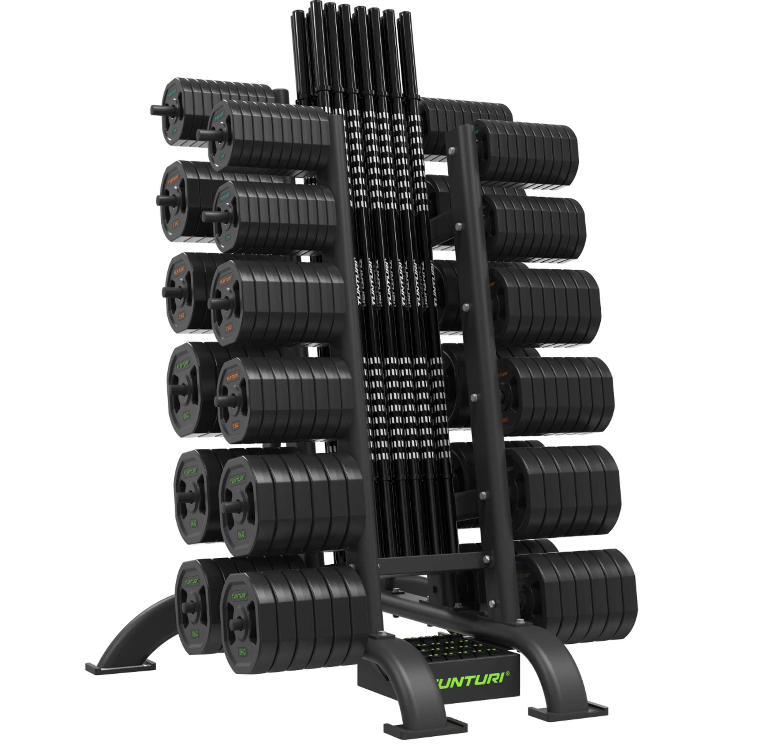 Pro Aerobic Pump Set gewichtsrek - Halter opbergrek voor 30 sets 5/5