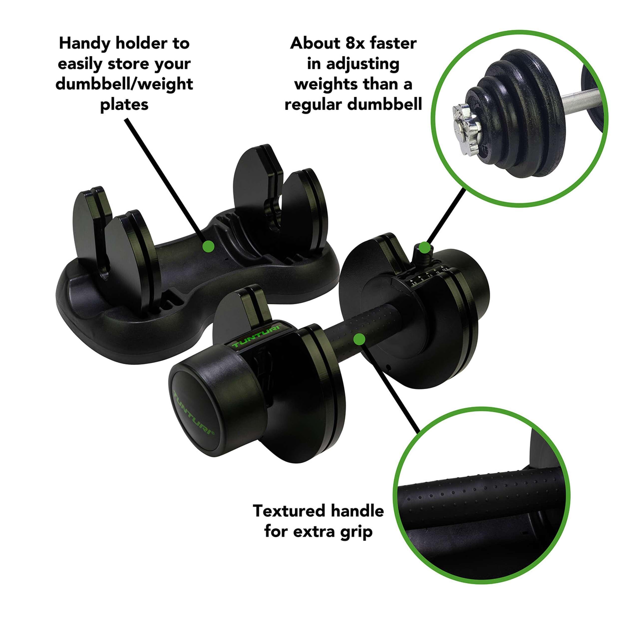 Haltère réglable - de 2 kg à 12,5 kg - Haltère unique - Selector Dumbbell 4/9