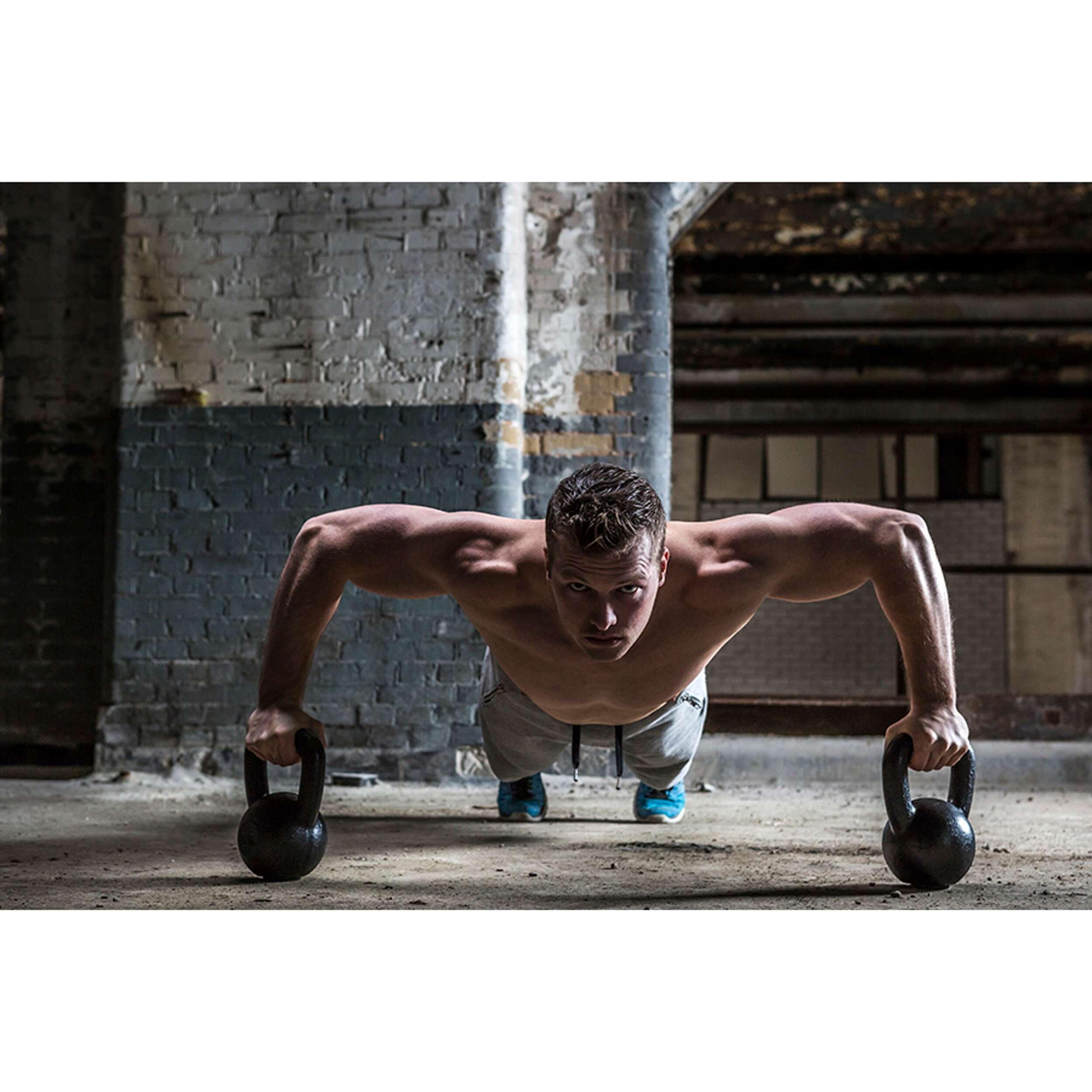 Kettlebell Black 4kg 7/7