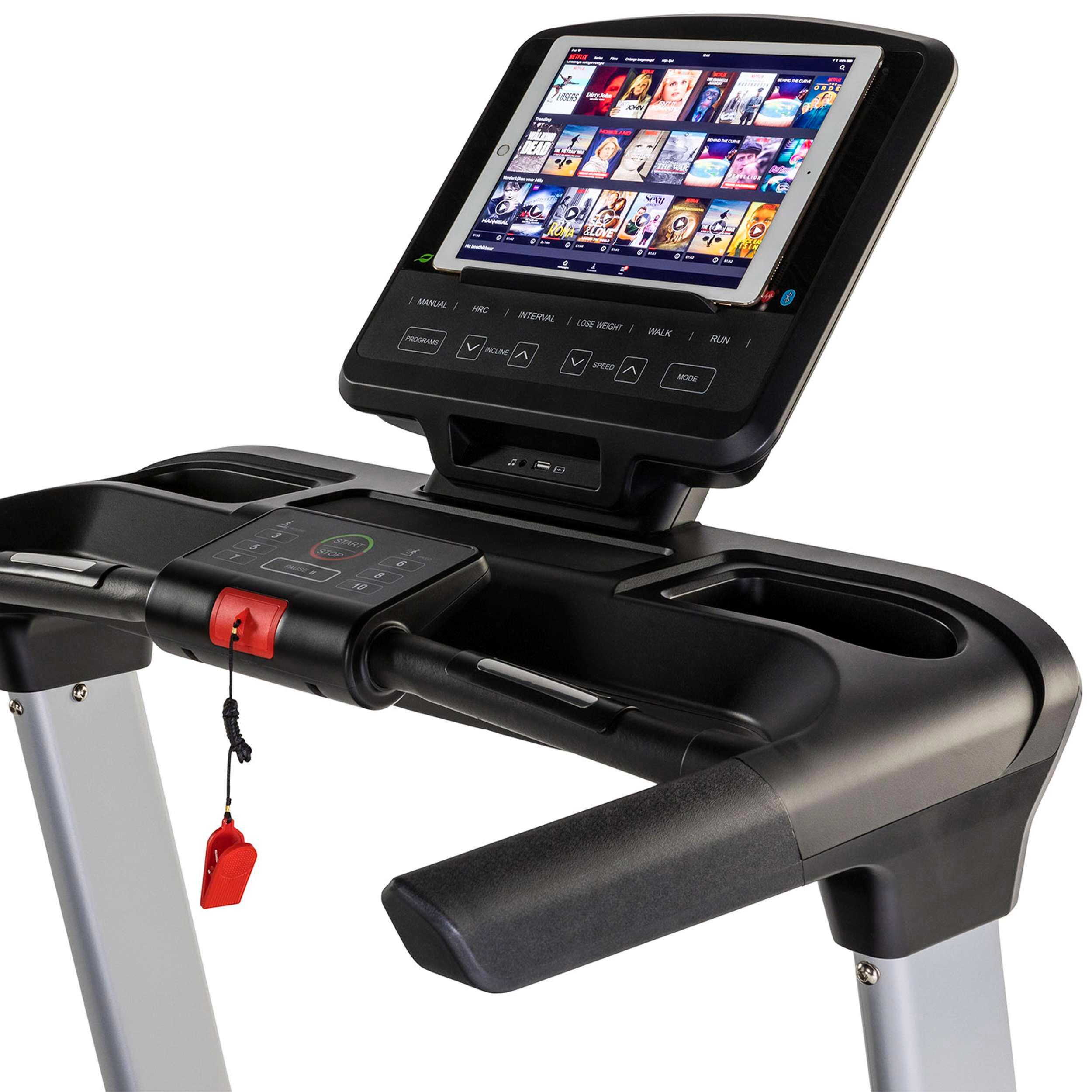 Tapis de course Fitrun 90i - 16 programmes - 0.9 - 20km/h - App inclus 4/8