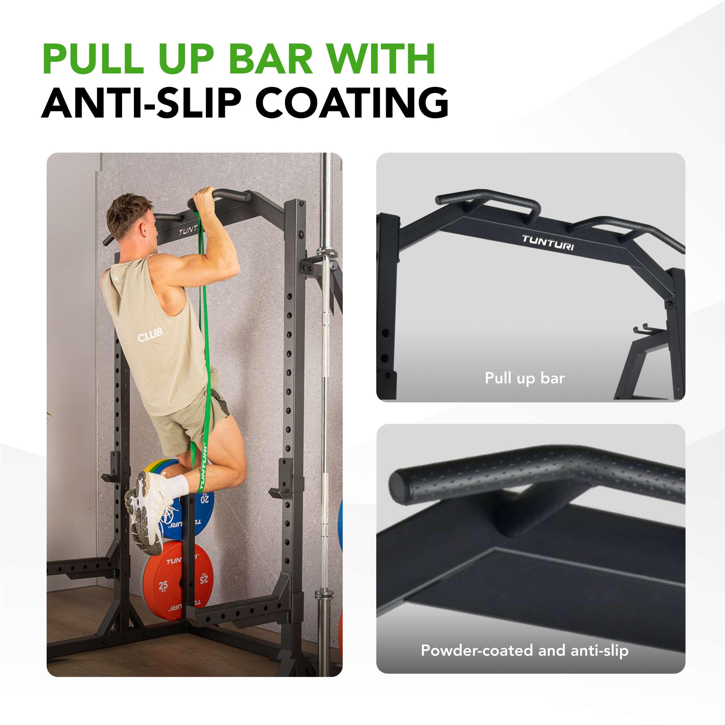 Half Rack Krachtstation - Plate loaded homegym - Maximaal 300 kg belastbaar 6/7