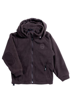 BMS Fleecejacke mit Kapuze und Windstopp Kinder