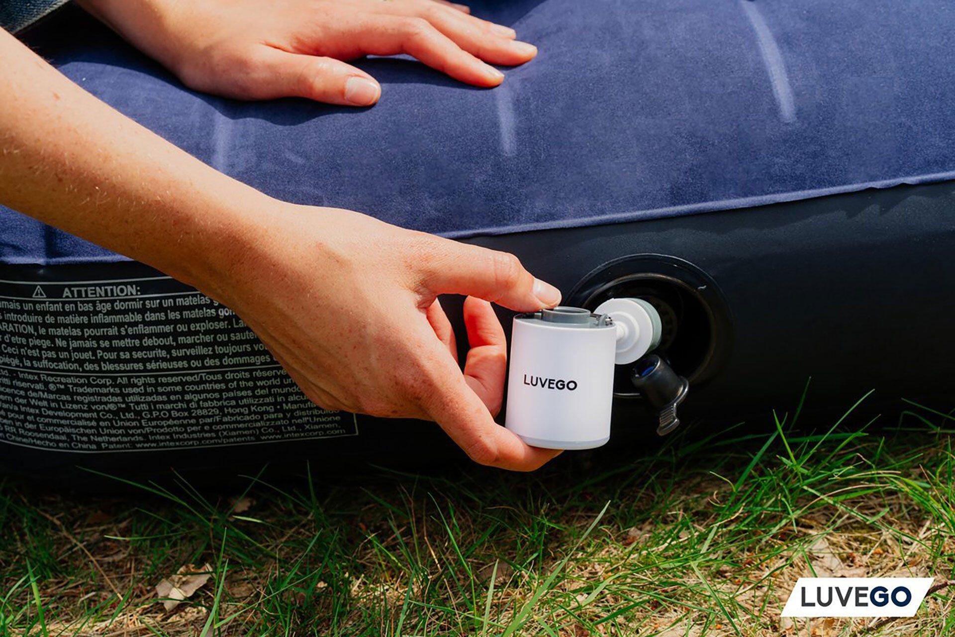 Pompe électrique pour matelas de camping, sur batterie -  rechargeable en USB-C 5/8