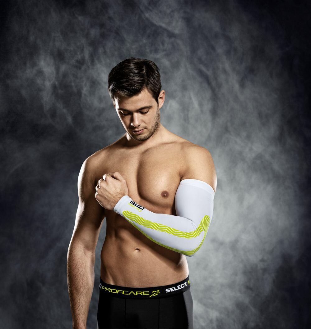 Compression sleeve arm 6610 Select Blanc 2/3