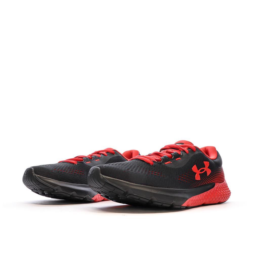 Chaussures de Running Noir/Rouge Homme Under Armour Charged Rogue 4 6/7