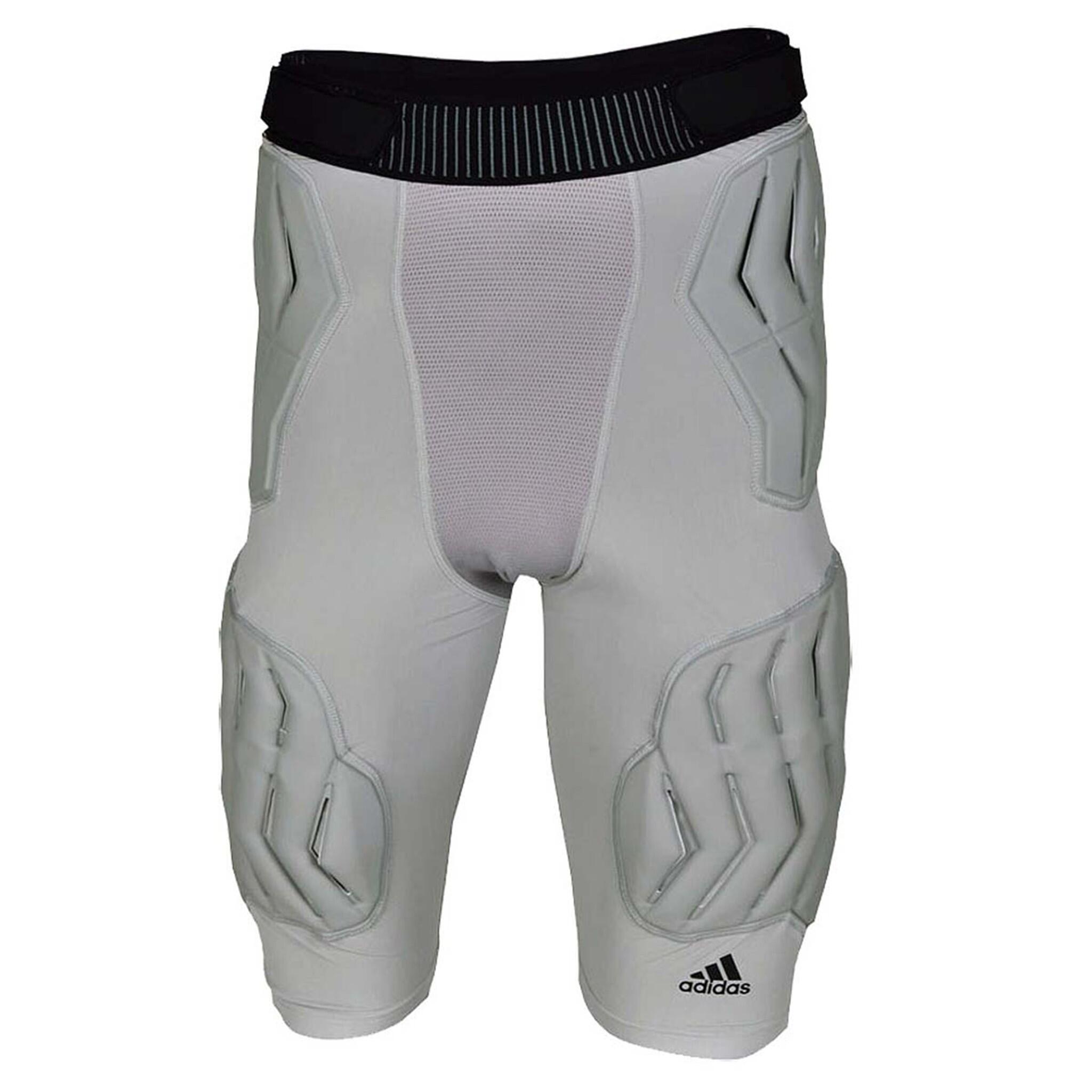 ADIDAS Hose Techfit Padded Short gepolstert in Grau