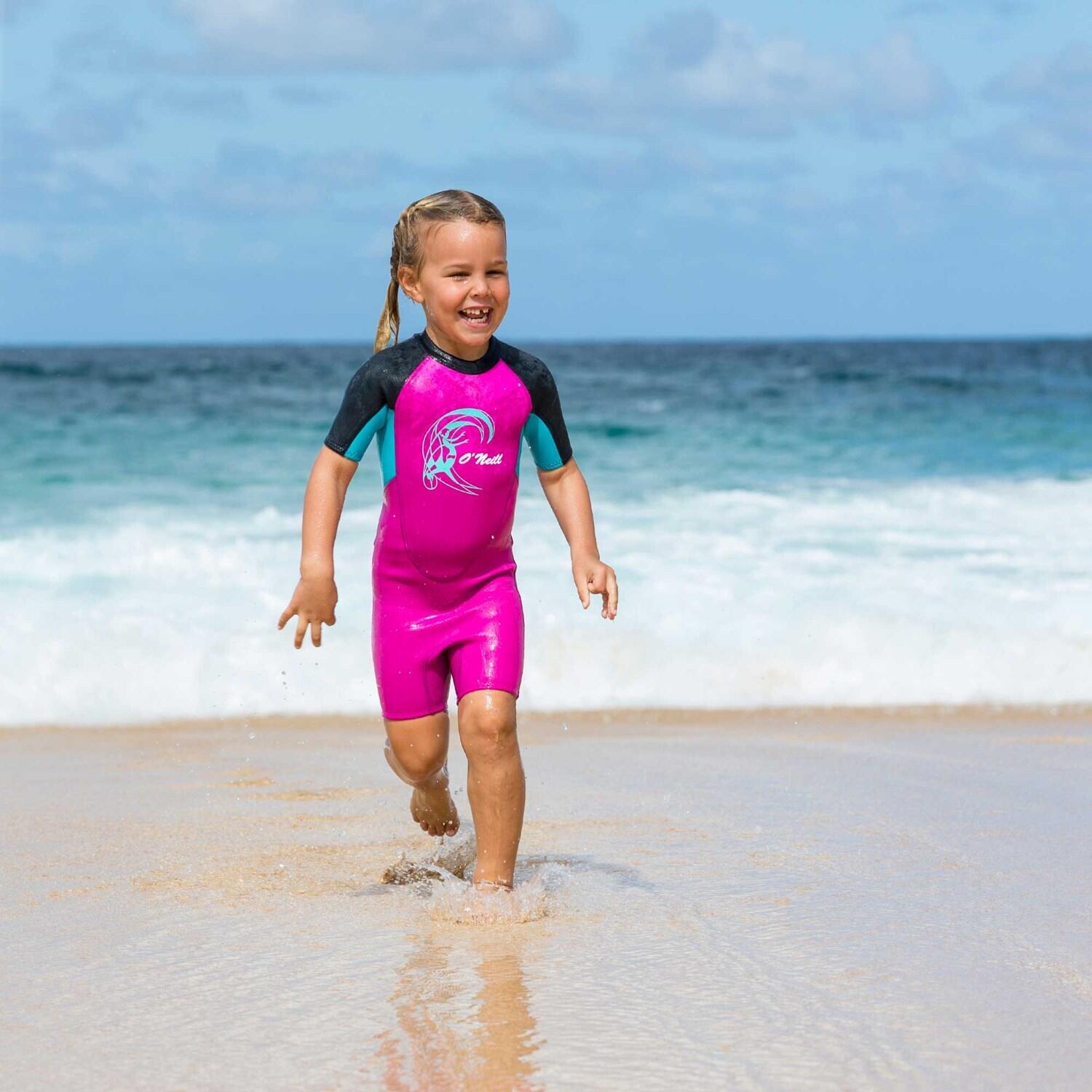 Combinaison de surf dos zippé fille O'Neill Reactor-2 2 mm 4/7