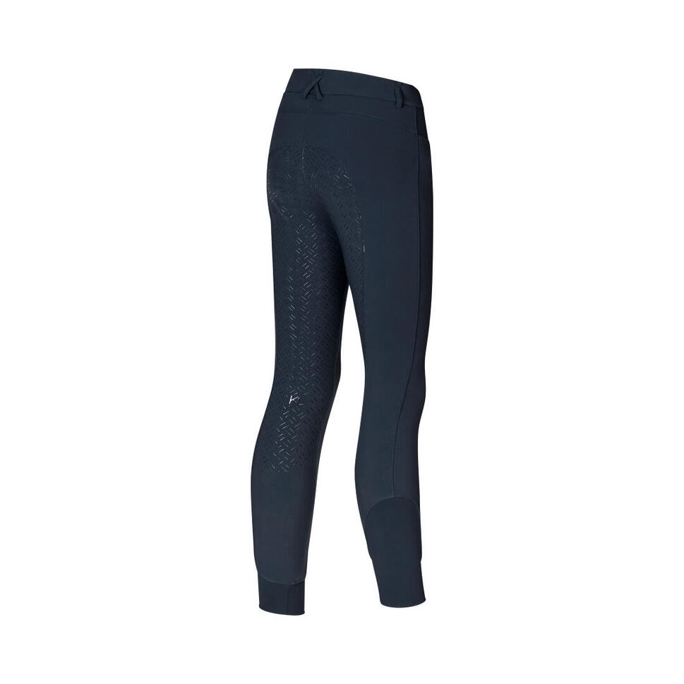 Legginsy jeździeckie z pełnym silikonowym wzmocnieniem dla kobiet Kingsland Karo