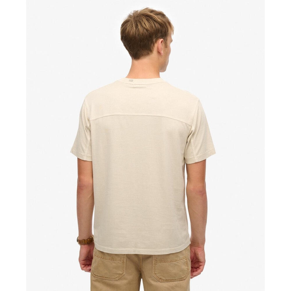 T-shirt con tasca e cuciture a contrasto Superdry 2/4