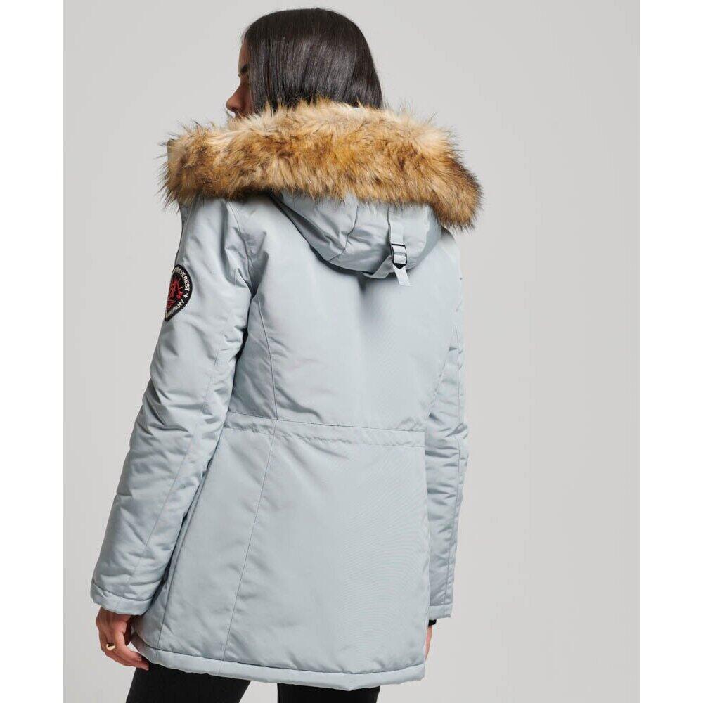 Parka à capuche avec fourrure synthétique femme Superdry Everest 5/6
