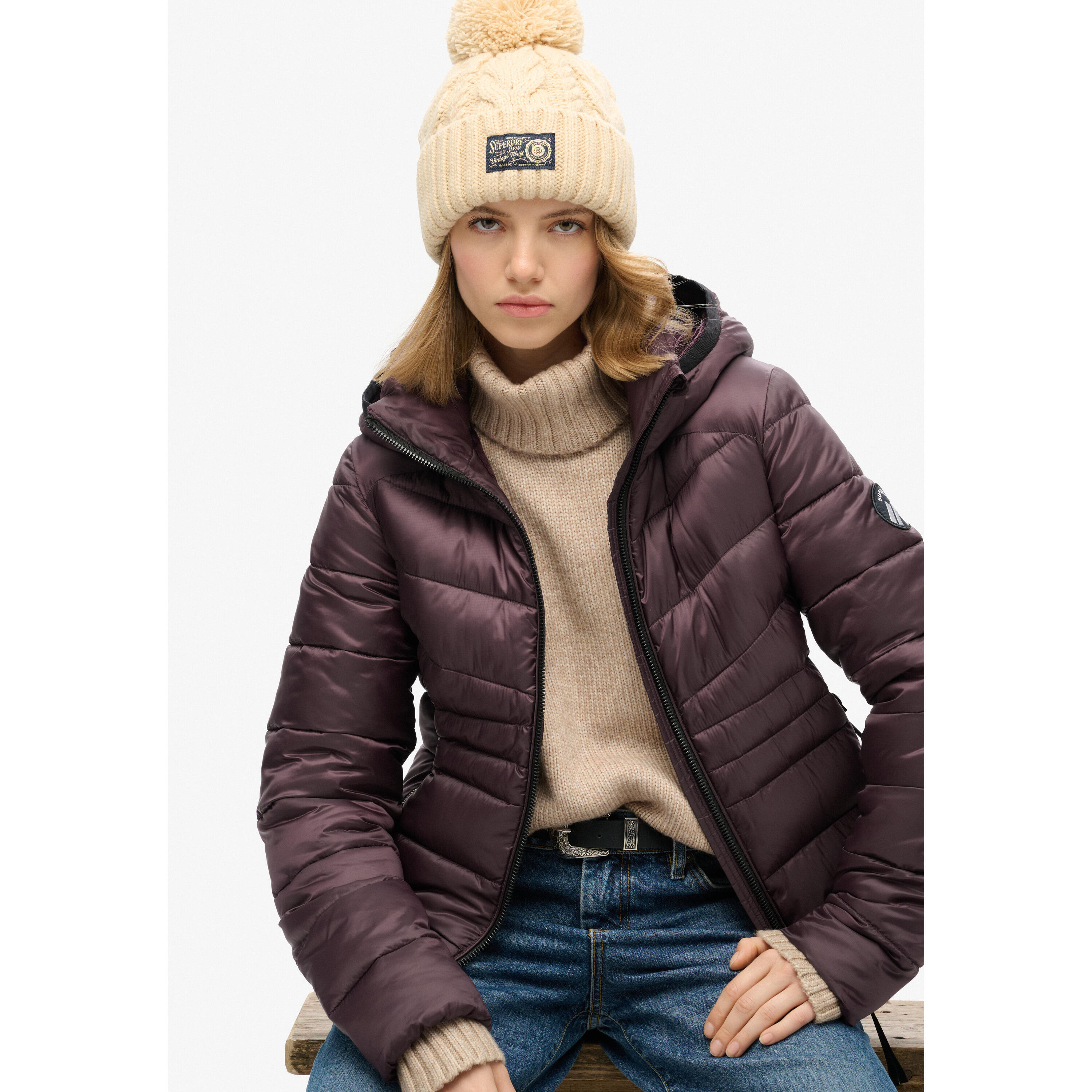 Doudoune rembourrée femme Superdry Fuji Quilt 6/7