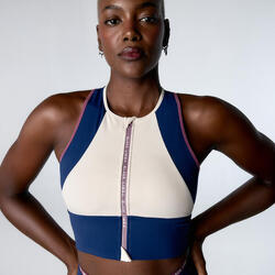 Brassière de sport Track Line Maintien supérieur pour femmes Black Limba