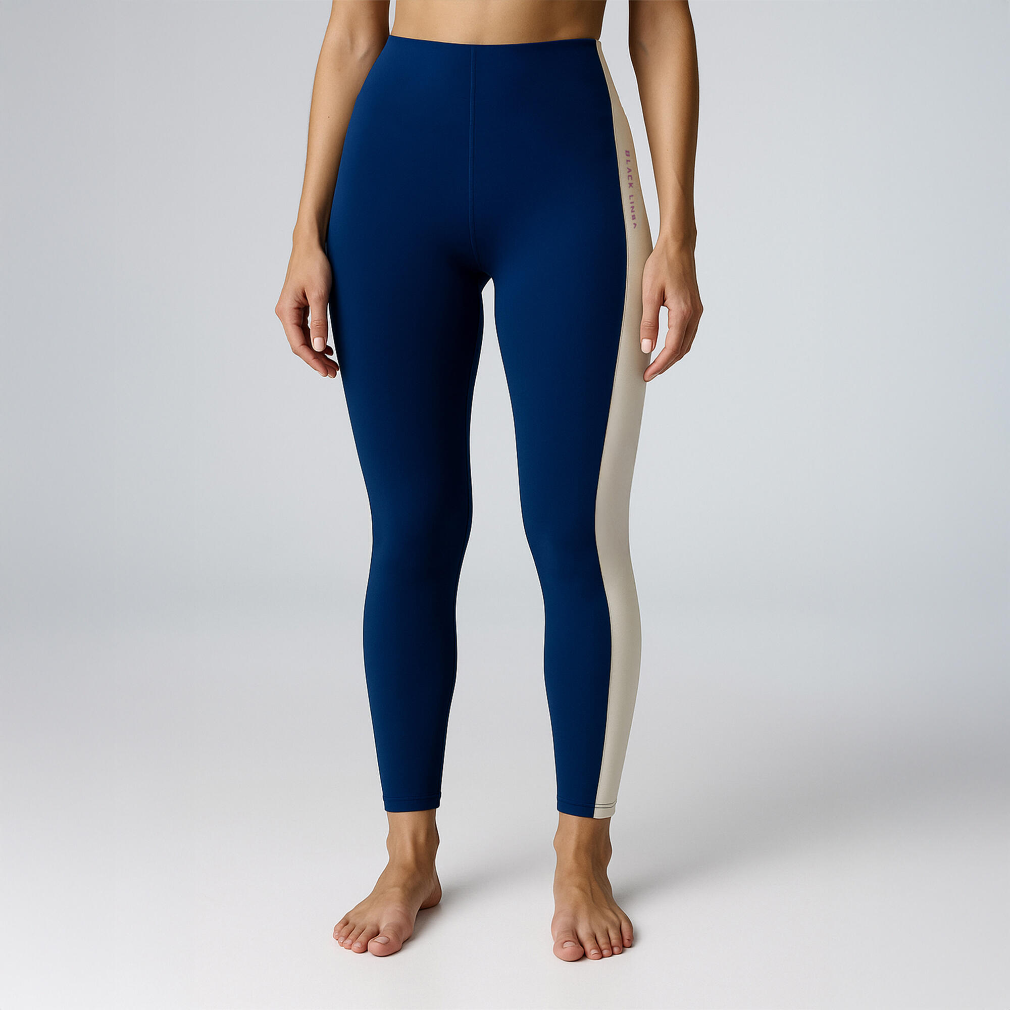 Black Limba - Legging De Sport Pace Line  Pour Femmes Black Limba - Legging - Bleu - Decathlon