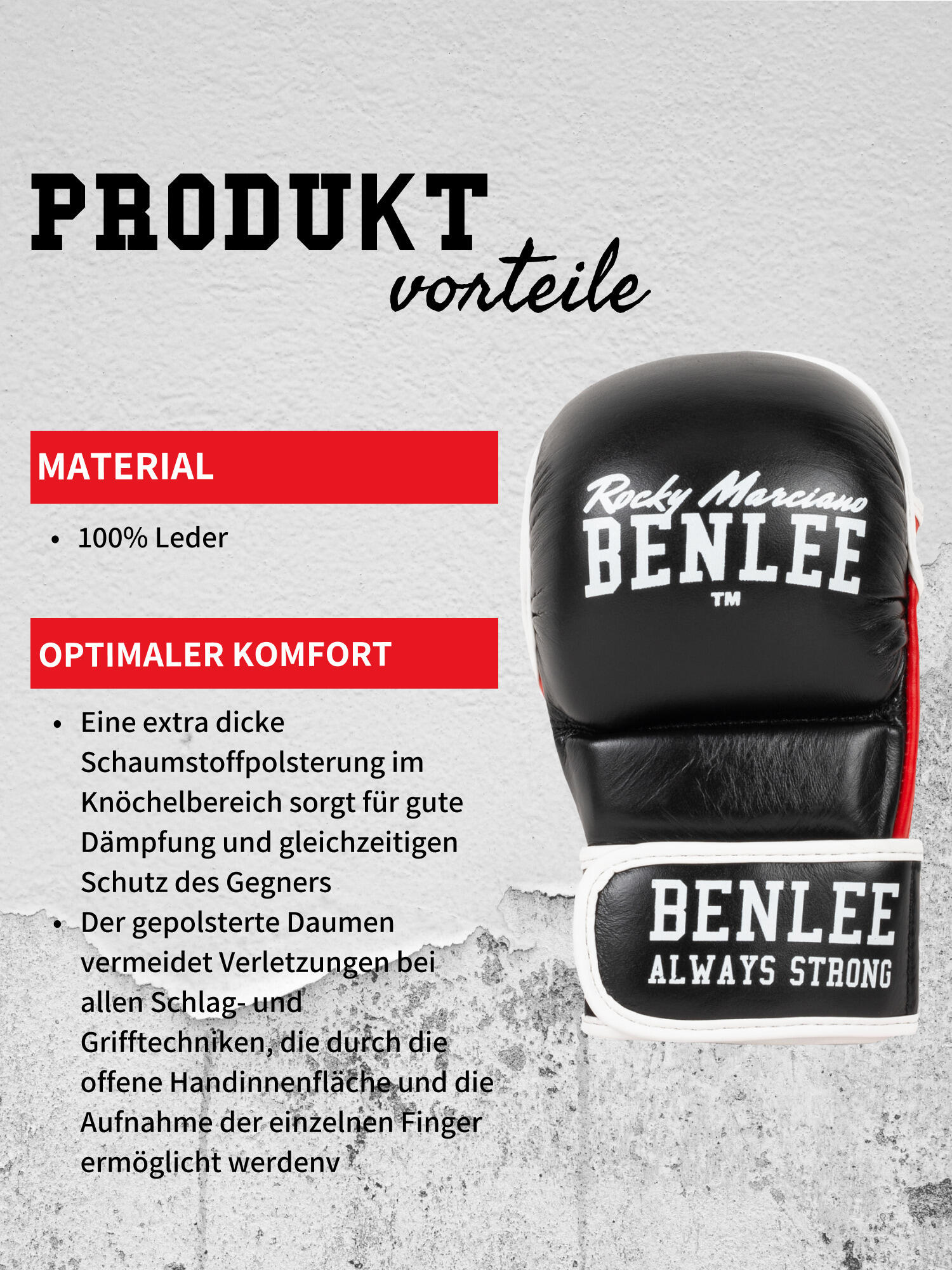Guantes de boxeo Benlee Striker 7/7