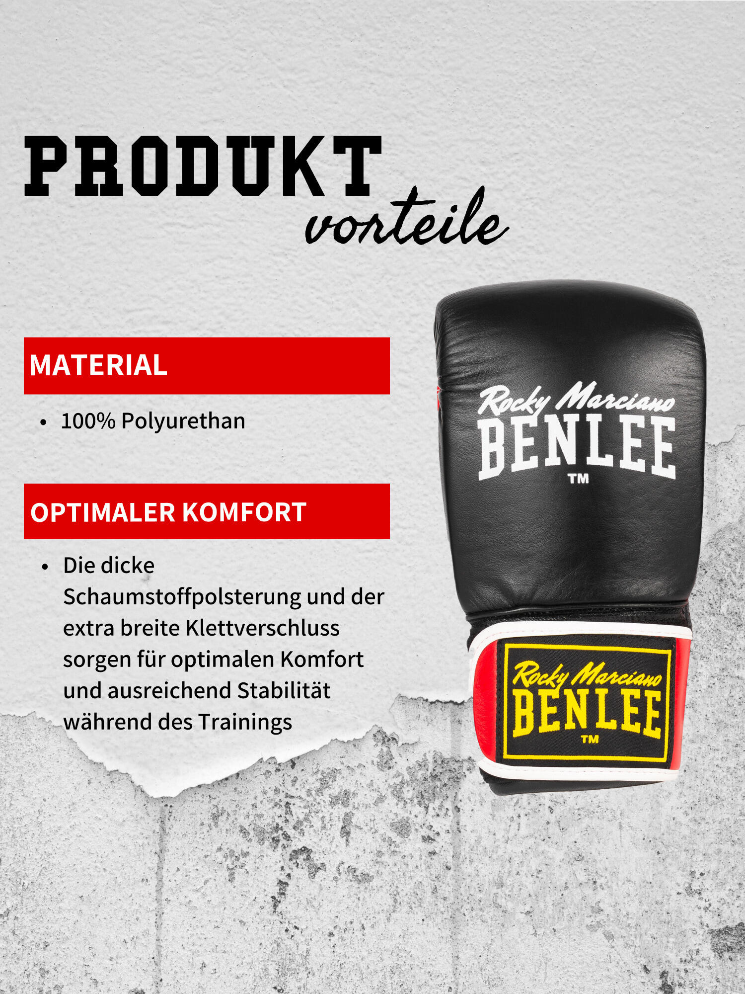 Guanti da allenamento per la boxe Benlee Bilox 7/7