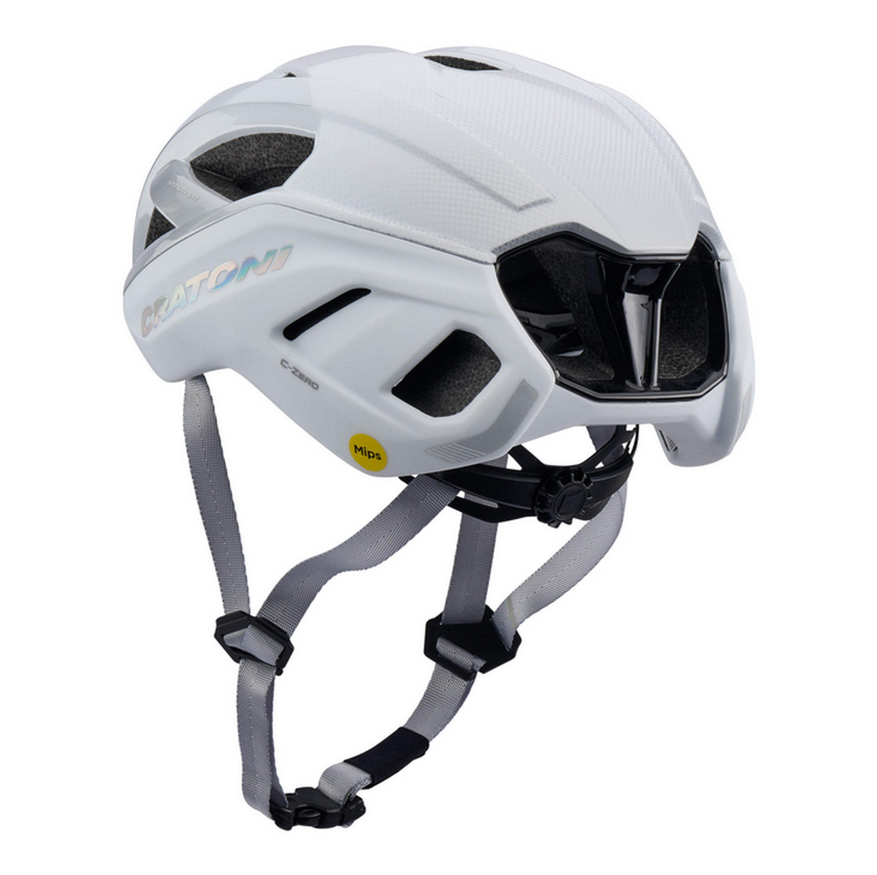 Casque de vélo de course C-Zero MIPS, blanc 2/4