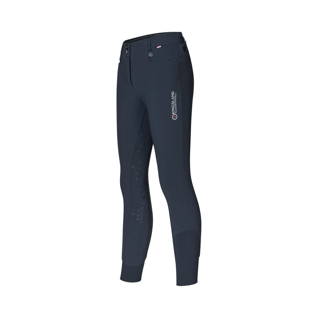 Kingsland - Legging Équitation Full Grip Femme Kingsland Karolina - Pantalons - Bleu - Decathlon